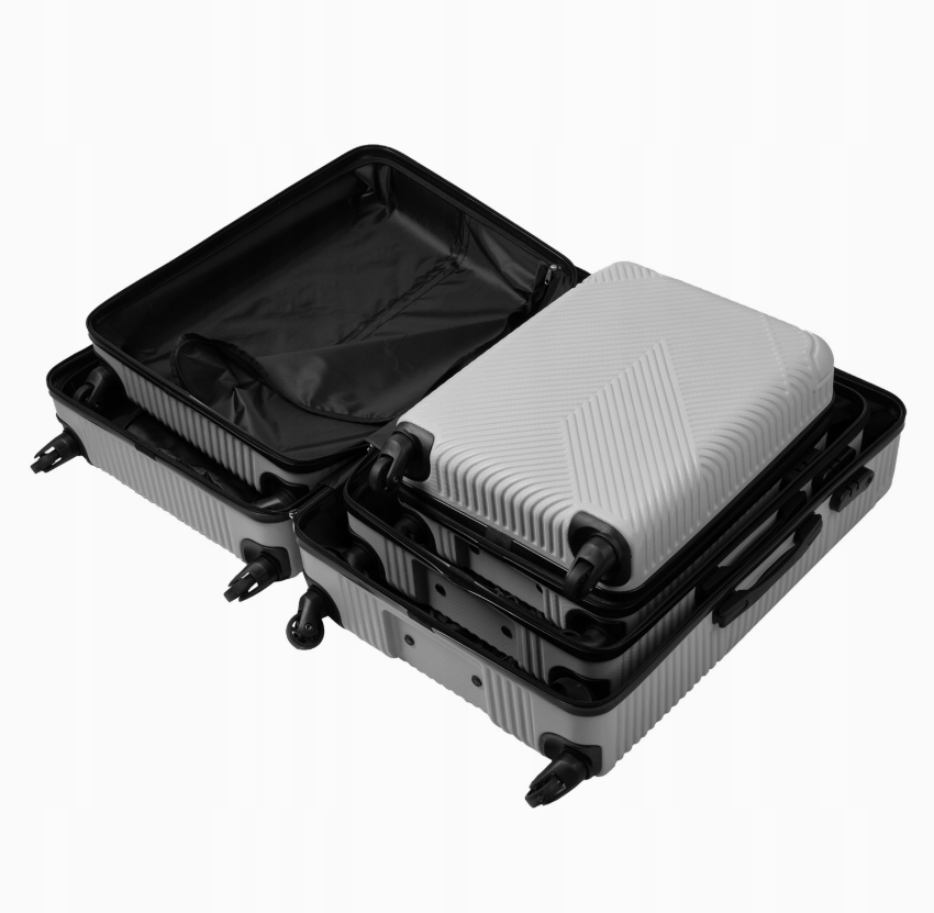 praktická sada cestovných kufrov